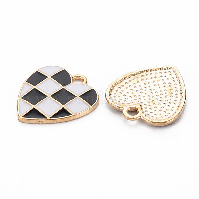 Подвески из эмали и сплава ENAM-S121-176D-RS-1