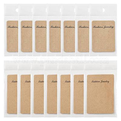 200 шт. 2 стиля прямоугольные картонные бумажные карточки для демонстрации сережек CDIS-FS0001-28-1