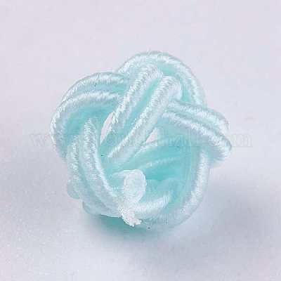 Perlas de tejido de poliéster&nbsp;WOVE-K001-A19-1
