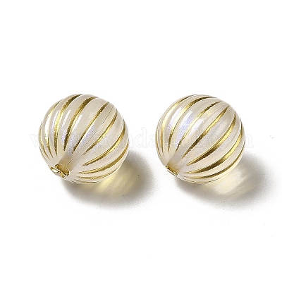 Perles en acrylique transparente&nbsp;MACR-J123-37-1