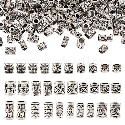150шт 15 стиля европейские бусины из сплава в тибетском стиле FIND-TA0002-68-1