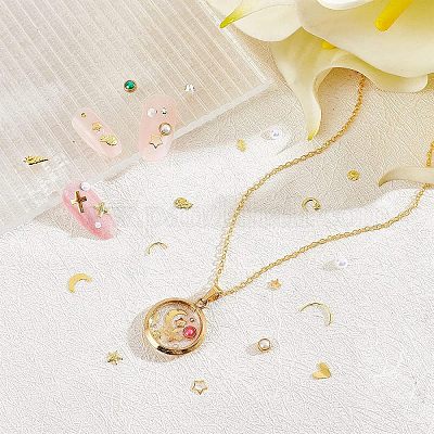 5 набор кабошонов из сплава MRMJ-OC0003-02-1