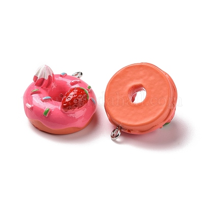 Подвески из непрозрачной смолы RESI-G032-C04-1