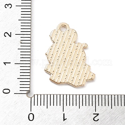 Подвески из эмали и сплава PALLOY-P301-05A-G-1