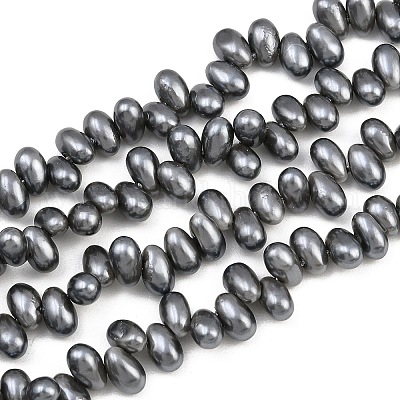 Galvanisierte Muschelperlenstränge&nbsp;BSHE-B009-A01-5x8mm-02-1