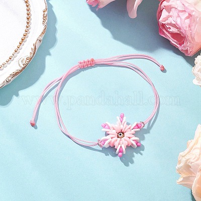 Регулируемые нейлоновые браслеты BJEW-MZ00162-04-1