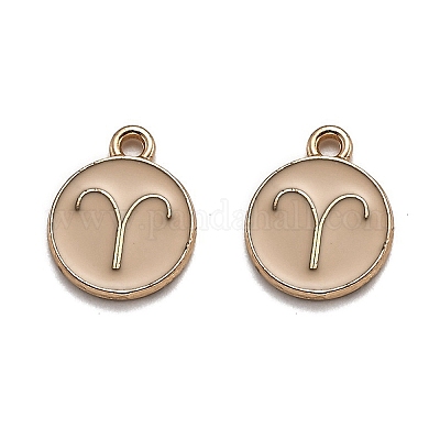 Подвески из эмали и сплава ENAM-S124-01A-10A-1