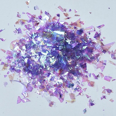 Пластиковые конфеты блестки / пайетка чип DIY-I019-01E-1