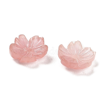 Perline tinte di corallo sintetico&nbsp;CORA-P008-01A-01-1