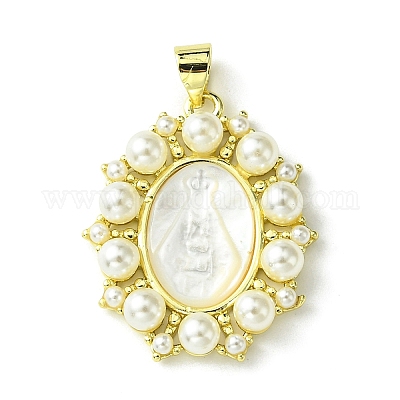 Кулоны из экологически чистой латуни KK-A204-02A-04G-1