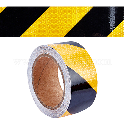 GOOHOME 3 Rolls Safety Reflective Tape Stickers 3m x 50 mm