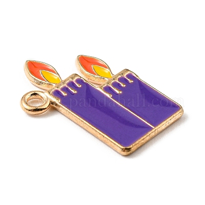 Подвески из эмали и сплава ENAM-G218-C07-1