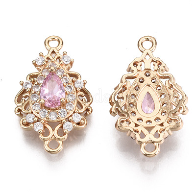 Соединители из латуни с микрочастицами и кубическим цирконием KK-R111-011-A05-1