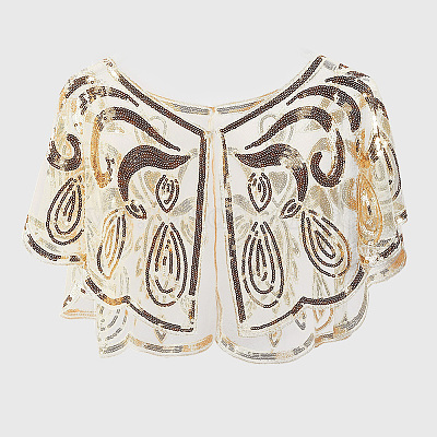 Полиэстер женские шифоновые накидки AJEW-WH20070-005A-1