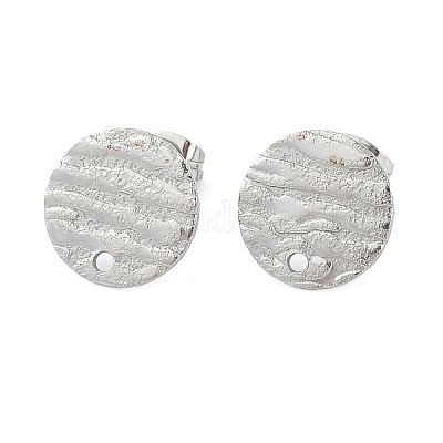 Фурнитура для сережек-гвоздиков из нержавеющей стали марки 304 STAS-M228-U01-01P-1