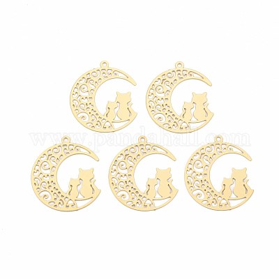 Стойка обшивка 201 нержавеющая сталь филигранные подвески STAS-T057-33G-1