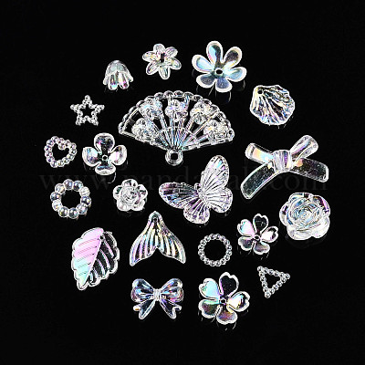 Прозрачные акриловые бусины OACR-N137-73G-1