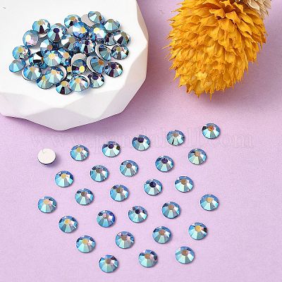 Preciosa® maxima crystal без горячей фиксации плоские камни Y-PRC-NSS12-20410-200-1