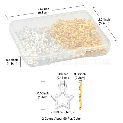 100 шт. 2 цветных подвески из сплава в тибетском стиле FIND-FS0001-60-1