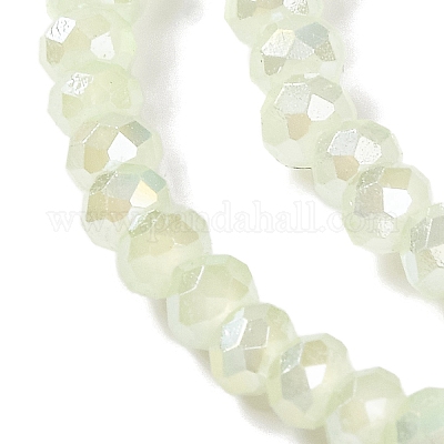 Запекание гальванических нитей стеклянных бусин DGLA-A039-J4mm-B17-1