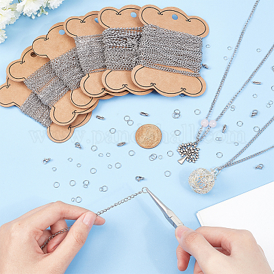 Набор для изготовления ювелирных изделий из цепочек своими руками DIY-BC0012-29-1