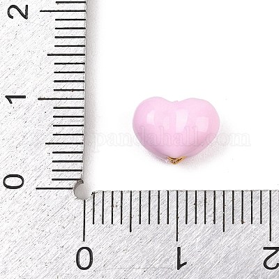 Латунь эмаль бисера KK-G541-01A-1