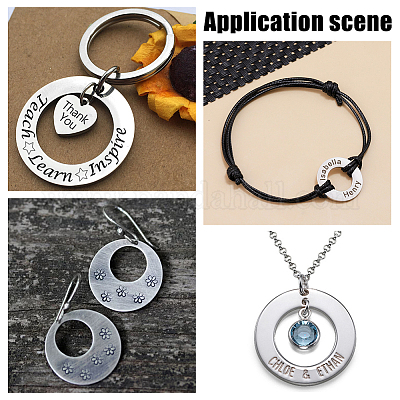 100 шт. алюминиевые соединительные кольца FIND-WR0001-50-1