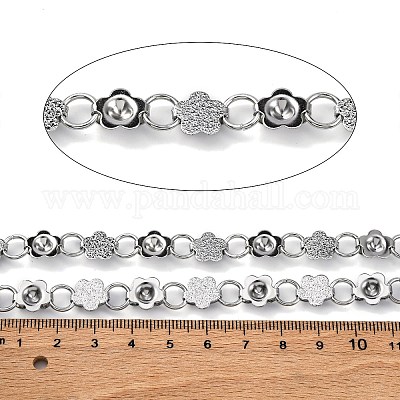 Цепи из нержавеющей стали 304 с цветочным узором CHS-B006-08P-02-1