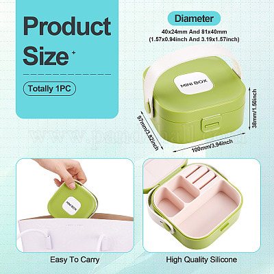 Квадратная коробка для набора ювелирных изделий из искусственной кожи AJEW-TAC0014-13A-1