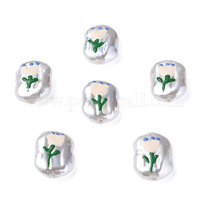 Абс пластиковые жемчужные бисера KY-N015-165-1