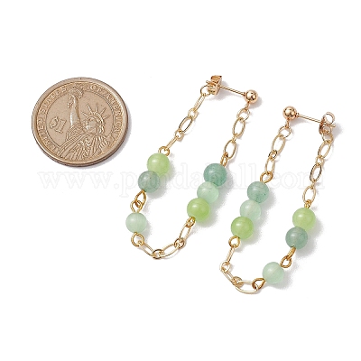 Серьги-гвоздики из нержавеющей стали 304 EJEW-JE06038-1