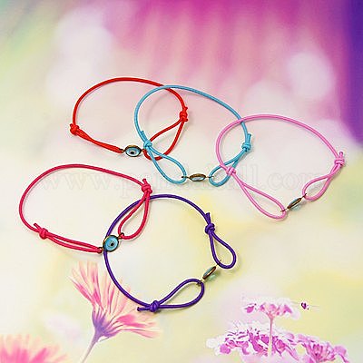 Модные регулируемые браслеты ссылка BJEW-JB00742-1