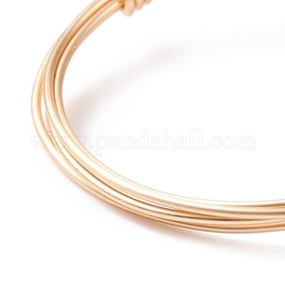 Плетеное кольцо на палец с драгоценными камнями и натуральным жемчугом RJEW-JR00509-1