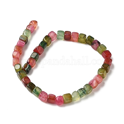 Естественные выветрившиеся агатовые бусины G-G177-E12-05-1