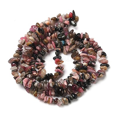 Естественно турмалин чип бусины пряди G-D093-A05-1