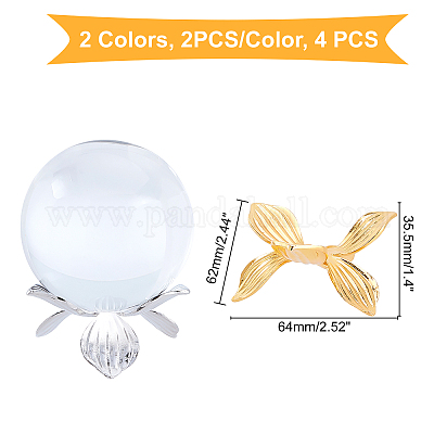 4шт. 2-цветный держатель для дисплея из сплава ODIS-GA0001-27-1