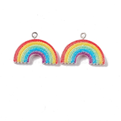 Подвески из непрозрачной смолы RESI-G040-D01-B-1