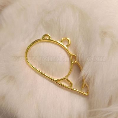 Подвески на лицевой панели из сплава цинка PALLOY-WH0050-07G-1