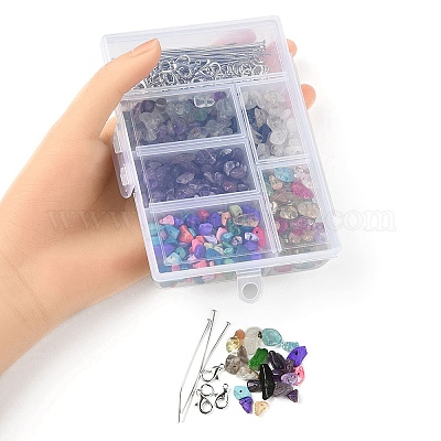 Набор для изготовления брелоков с драгоценными камнями своими руками DIY-YW0007-33-1