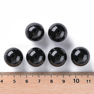 Непрозрачные акриловые бусины MACR-S370-C16mm-S002-1