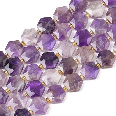 Природный аметист нитей бисера G-G144-A07-01-1