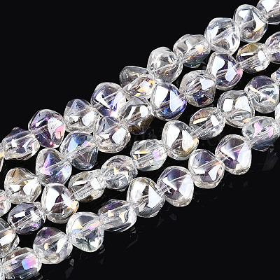 Гальванизируйте прозрачное стекло бисер нитей EGLA-N017-05A-A01-1