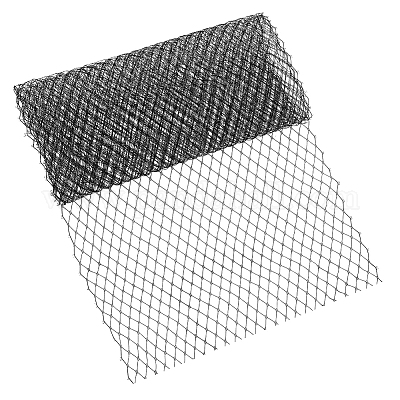 Сетчатая ткань из полиэстера AJEW-WH0816-121A-1