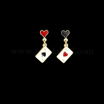 Клипсы из эмали и сплава FS-WG33BF3-01-1