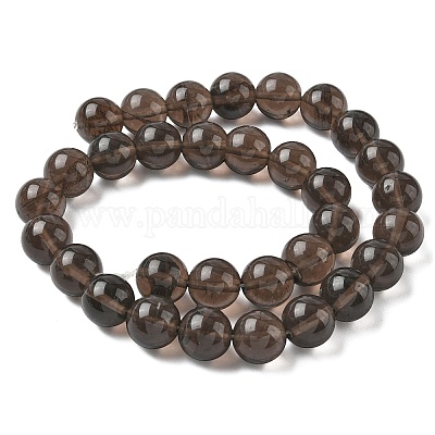 Натуральные ледяные обсидиановые бусинки G-P590-A01-12mm-01-1