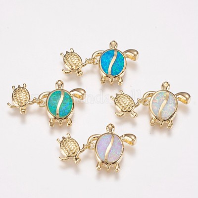 Латунные подвески&nbsp;KK-E735-01G-1