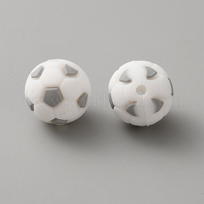 Силиконовые бусины SIL-WH20025-02A-14-1