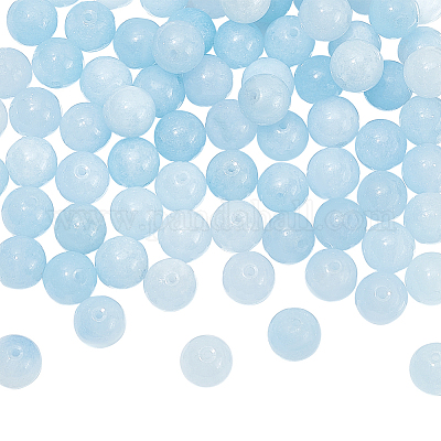 2 нити бусины из натурального халцедона G-NB0005-18-1