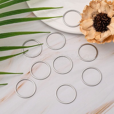 Anillo de enlace de acero inoxidable 304 resistente al deslustre&nbsp;STAS-T047-15A-1