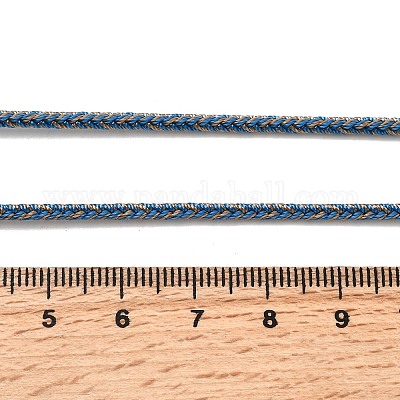 Изготовление ожерелья из плетеного нейлонового шнура толщиной 2.5 мм FIND-G095-01P-08-1